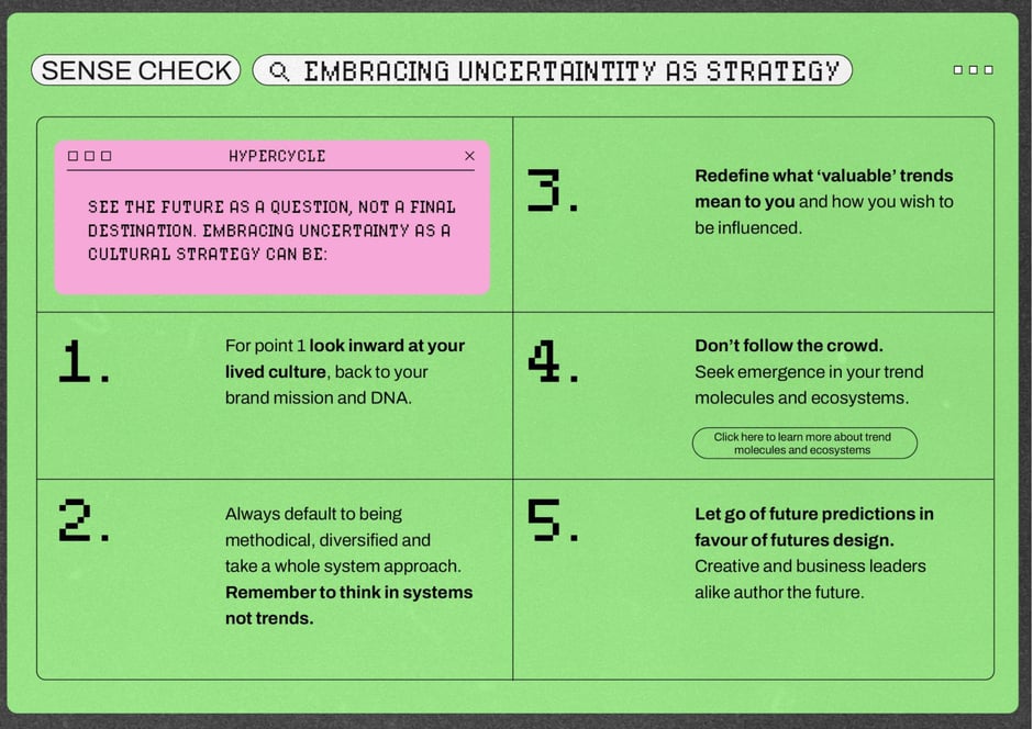 Five practical steps to embrace uncertainty