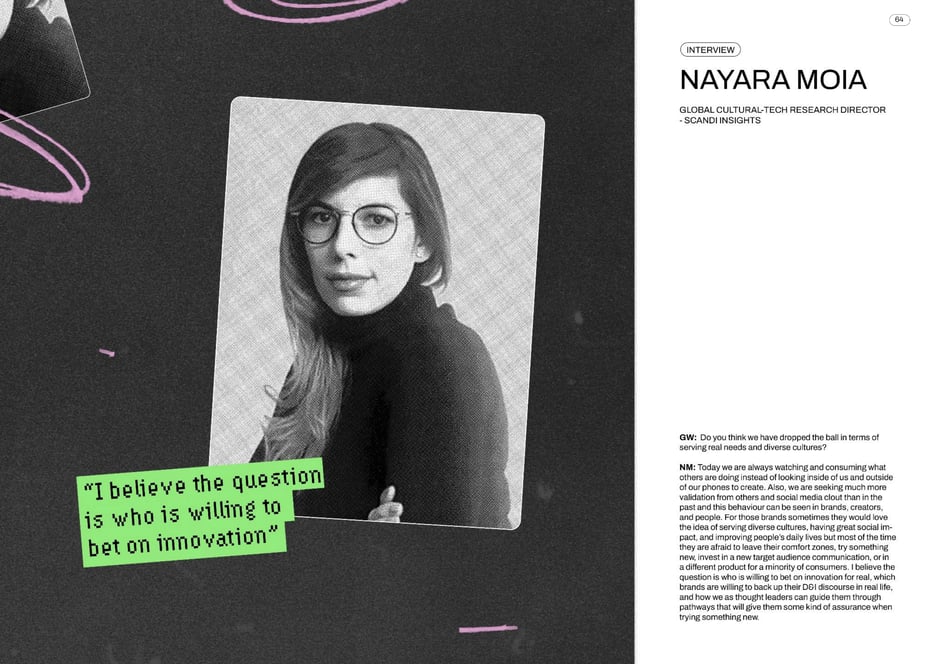 Nayara Moia: who is willing to bet on innovation?