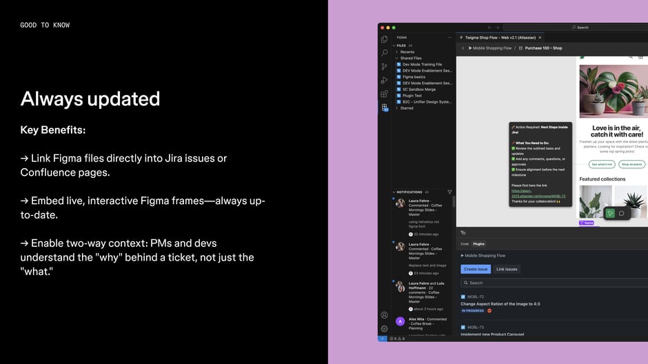 Link Figma files into Jira and Confluence