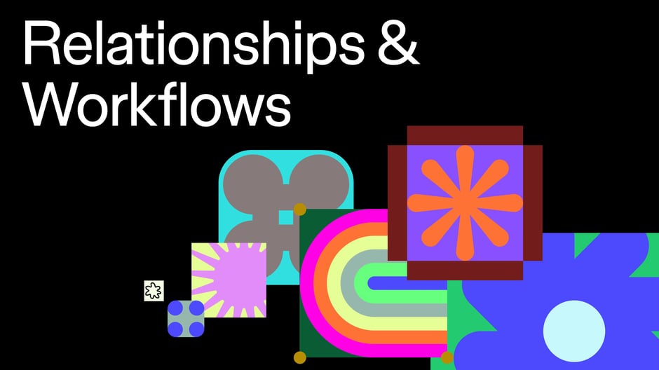 Introduces the section on cross-team relationships and workflows that connect