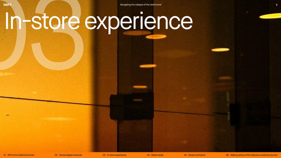 In-store experience as a critical touchpoint