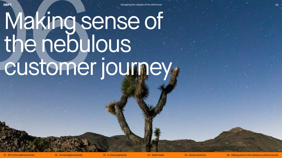 Making sense of the nebulous customer journey