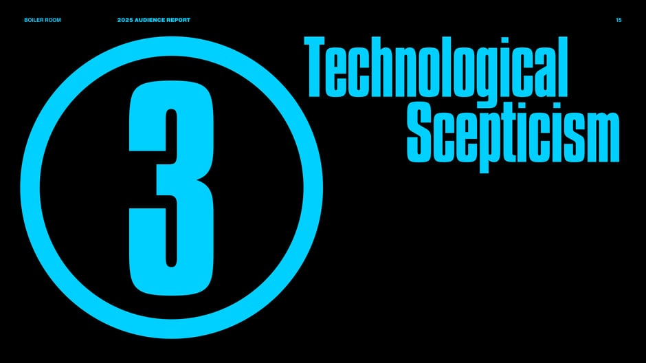 Technological Scepticism in Youth Culture