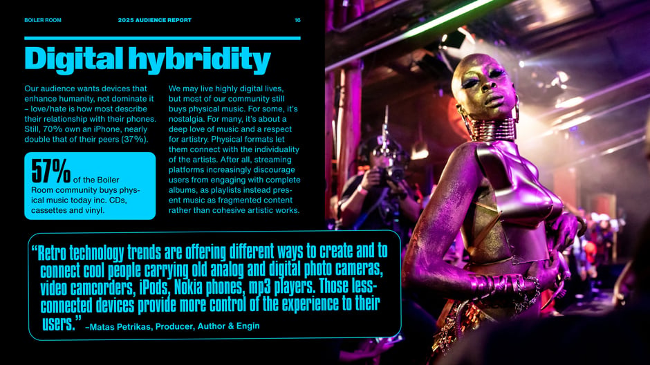 Digital Hybridity and Physical Music Preference