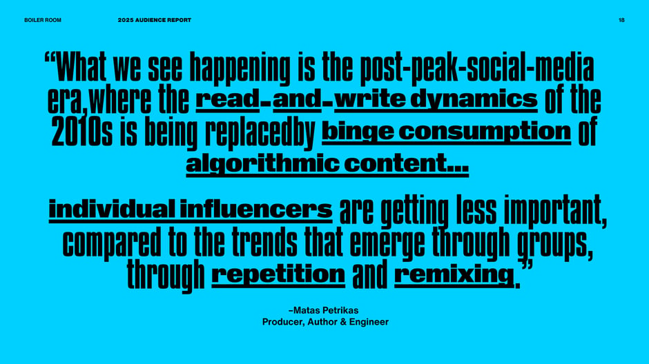 Post-Peak Social Media Era
