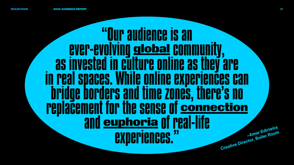 Global Community and Real-Life Experiences