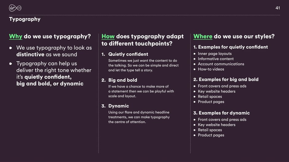 : why, how and where to use styles
