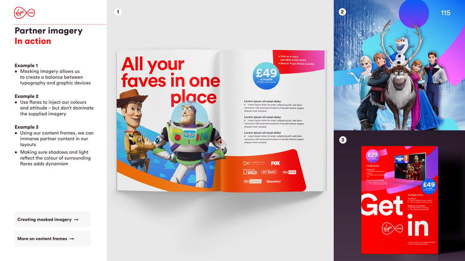 Partner imagery: In action