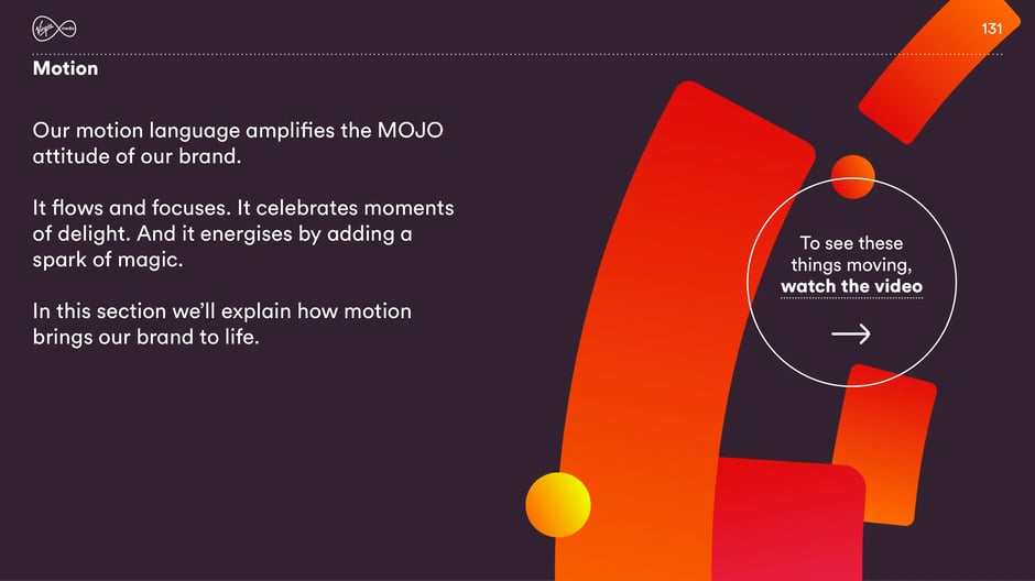 Motion: amplify the MOJO attitude