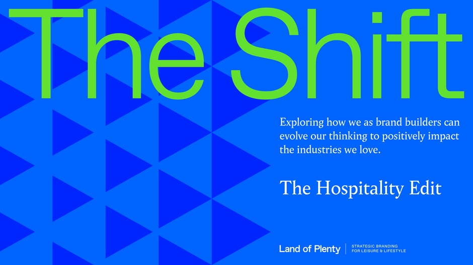 Land of Plenty: The Hospitality Edit