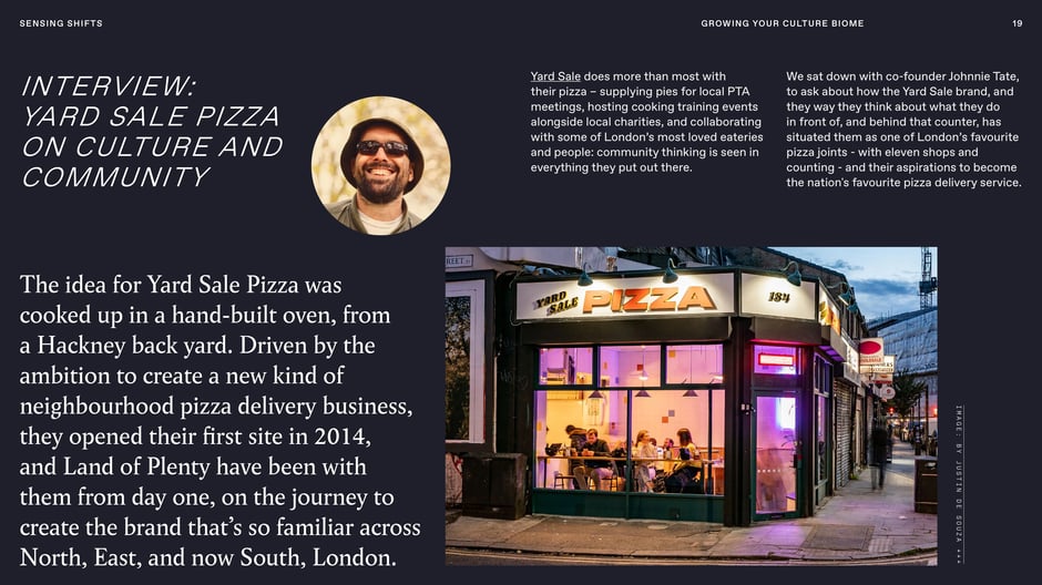 Yard Sale Pizza: Hackney origin and expansion