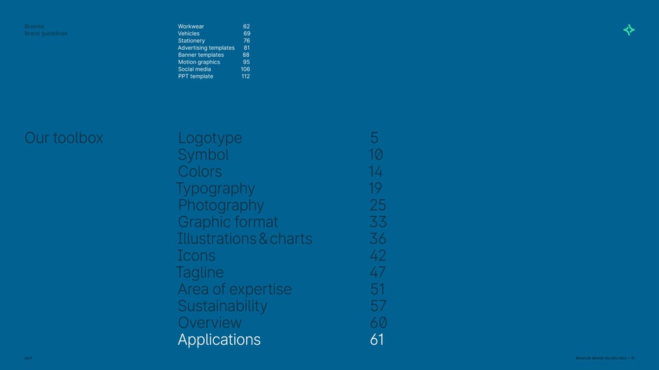Our toolbox: Applications