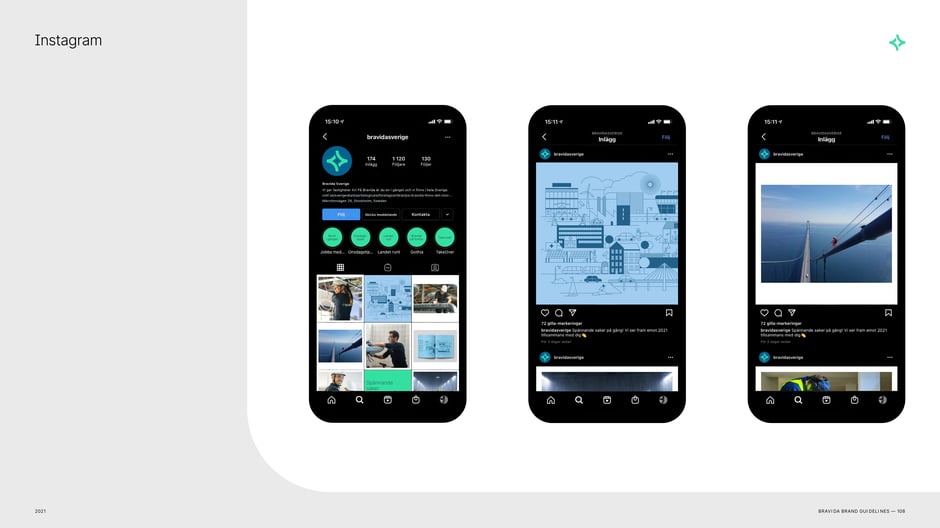 Instagram post examples: image and illustration formats