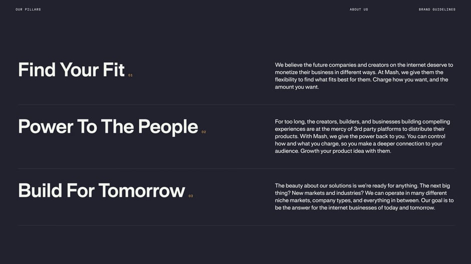 Find Your Fit • Power To The People • Build For Tomorrow