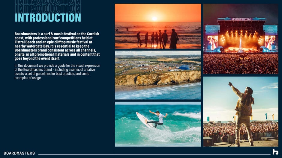 Boardmasters Brand Guidelines 2025 — slide preview 2