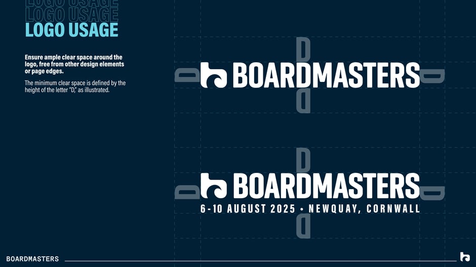 Boardmasters Brand Guidelines 2025 — slide preview 4