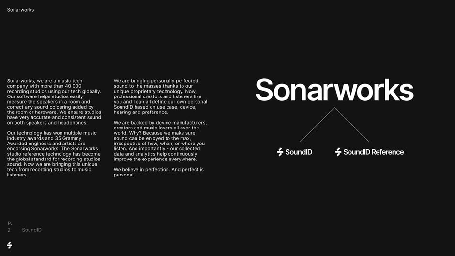 SoundID Brand Book — slide preview 2