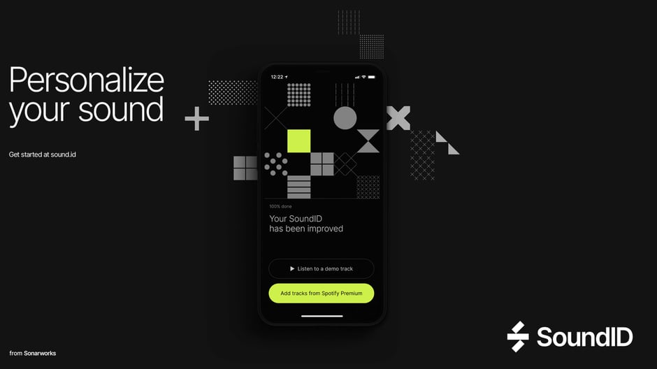 Personalize your sound: hero example