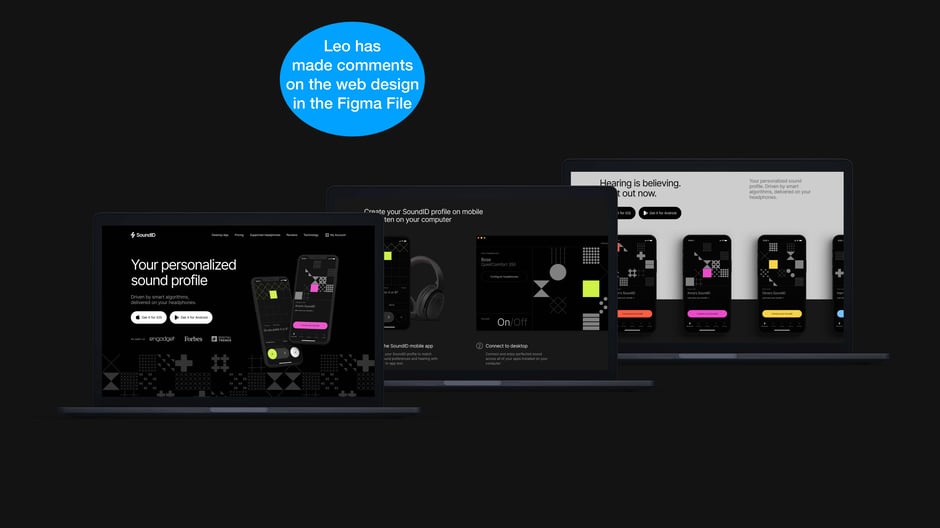 Desktop and web app previews