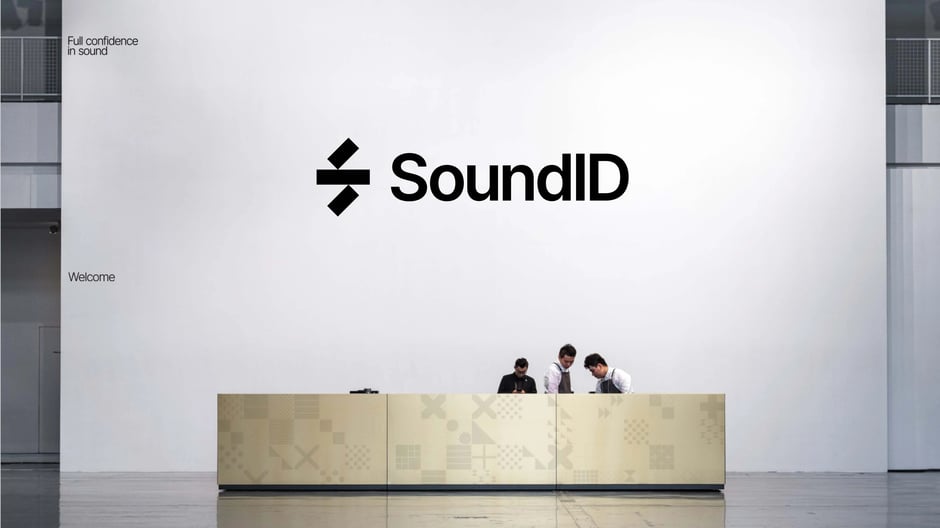 Environmental branding: lobby signage