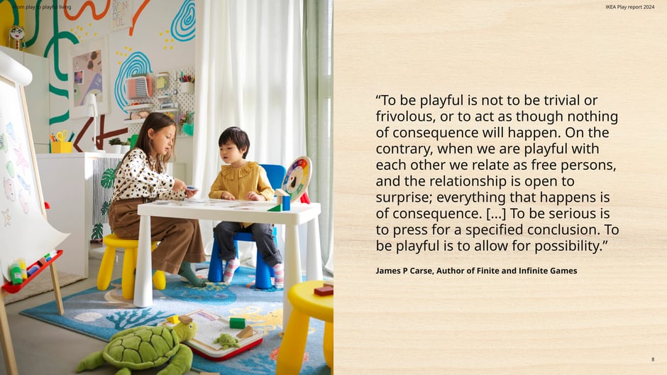Quote by James P Carse