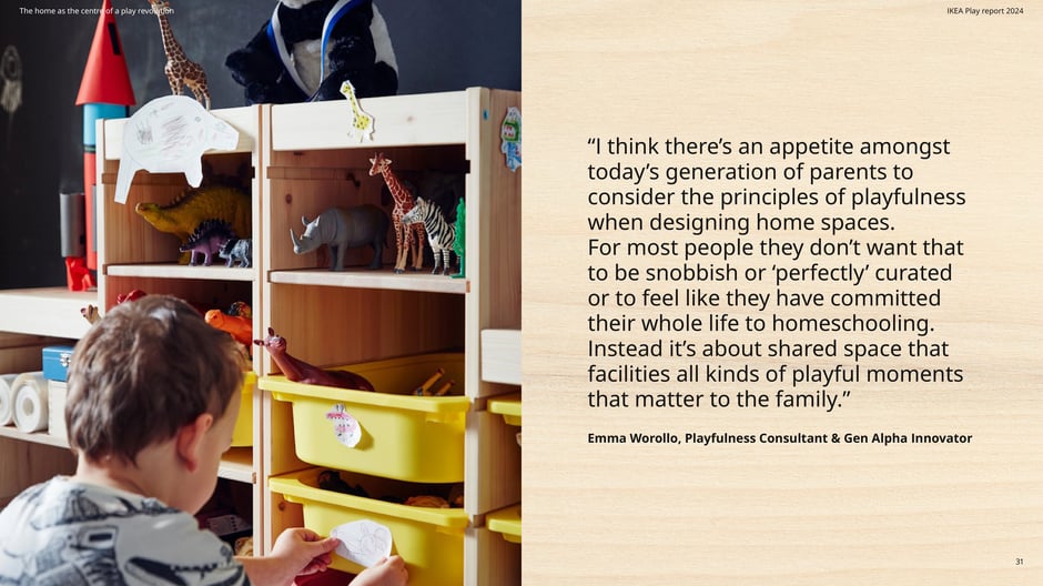 Playfulness in home design