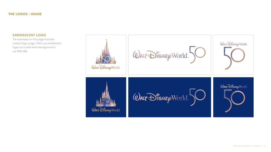 Earidescent logo usage guidelines