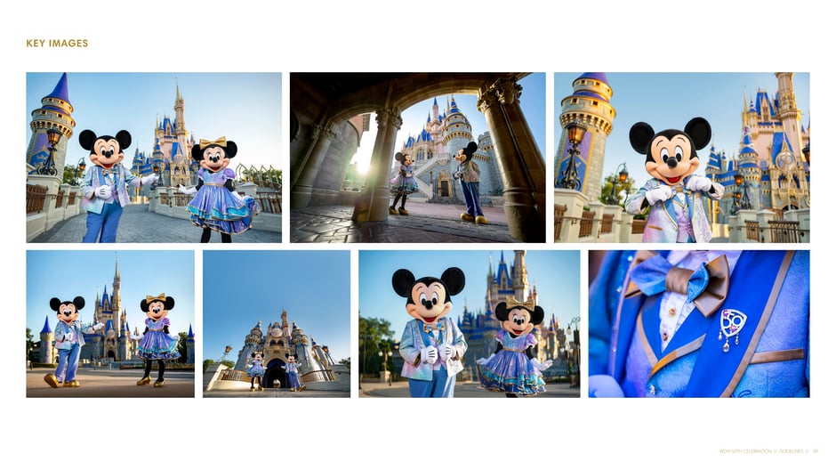 Key images: characters and castle photography