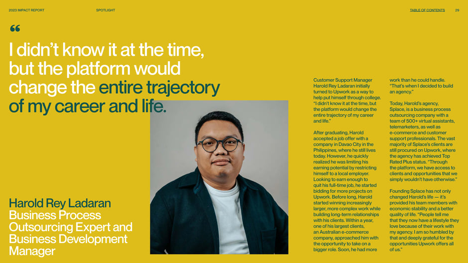 Harold Rey Ladaran: Business Process Outsourcing Manager