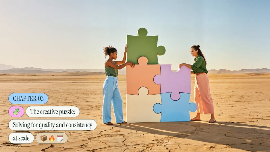 The creative puzzle: Solving for quality and consistency at scale