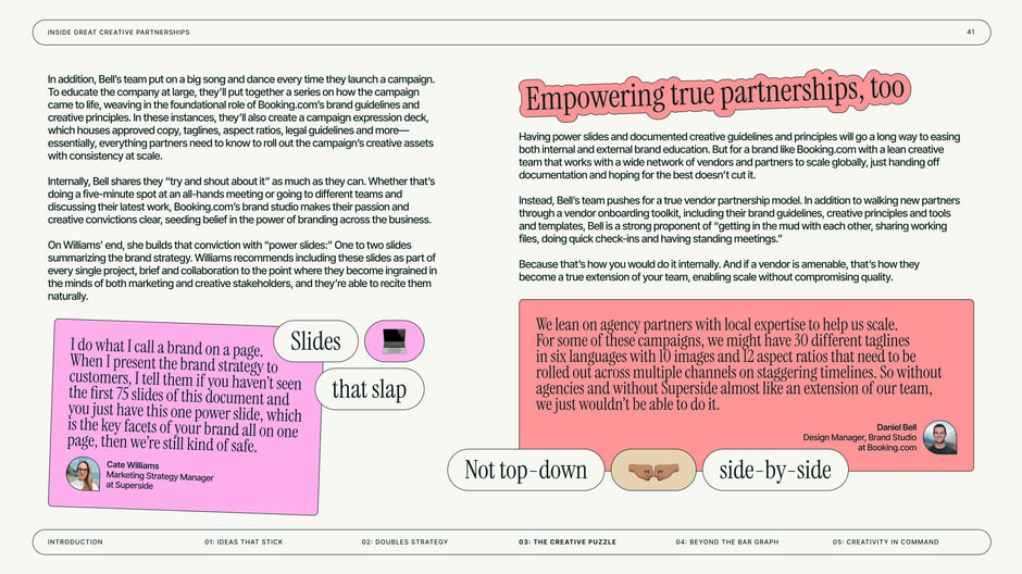 Empowering true partnerships, too