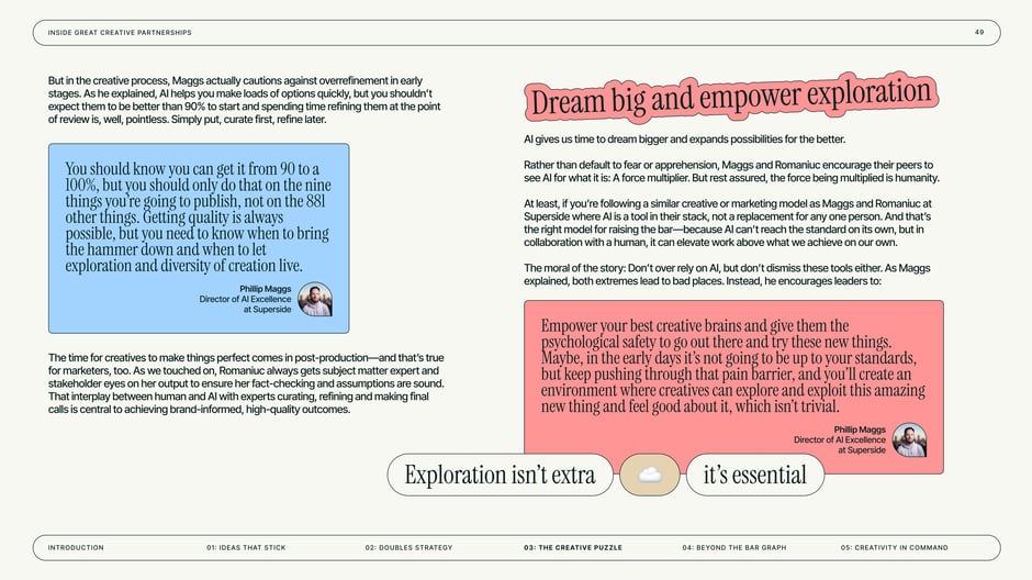 Dream big and empower exploration