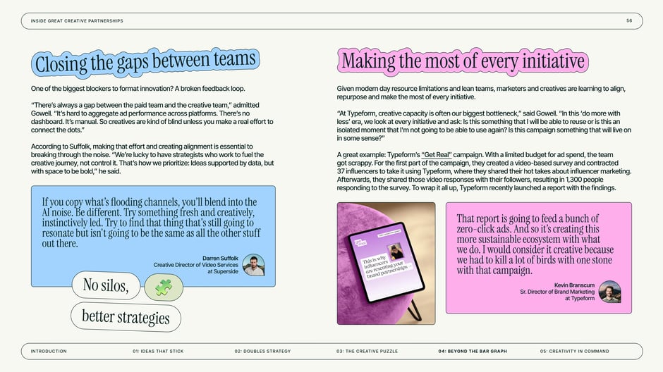 Closing the gaps between teams
