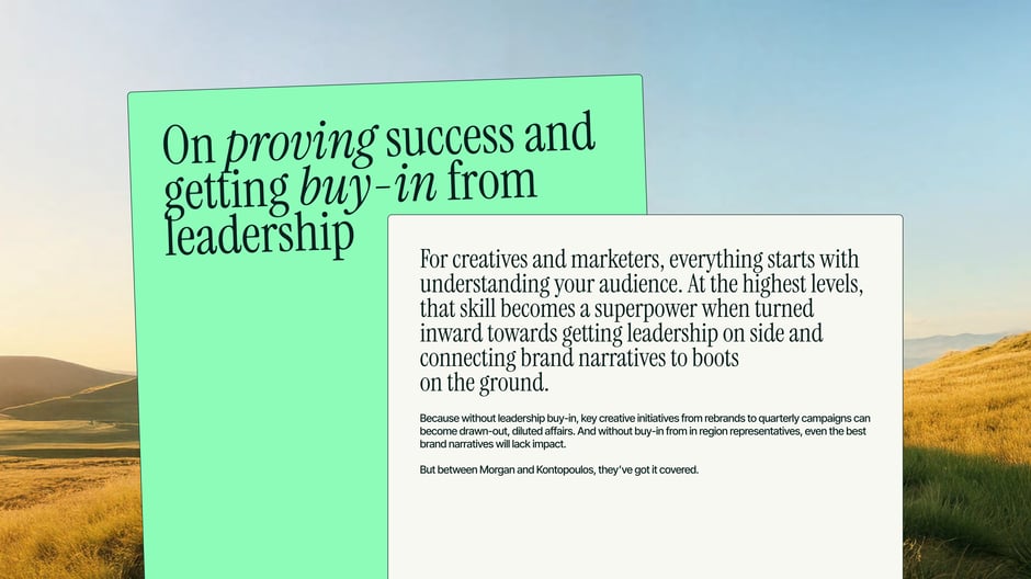 Proving success and getting buy‑in from leadership