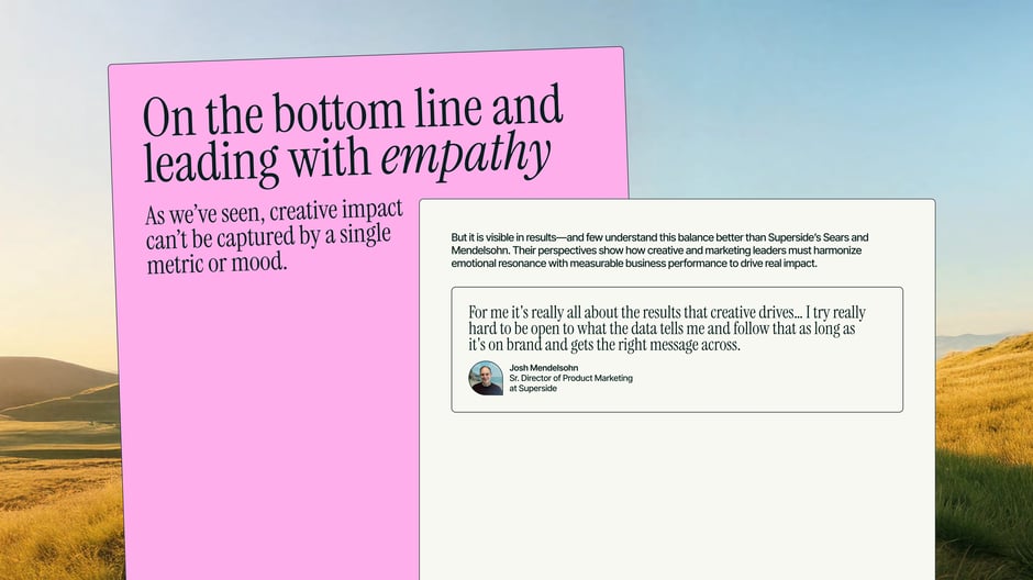 On the bottom line and leading with empathy