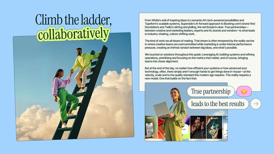 Climb the ladder, collaboratively