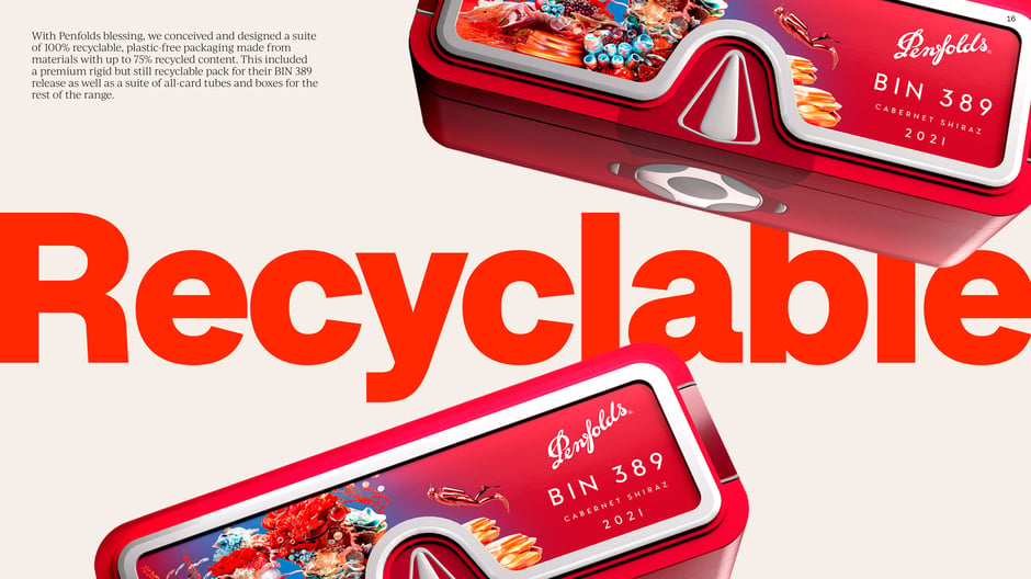 Conceived a suite of 100% recyclable, plastic‑free packaging made