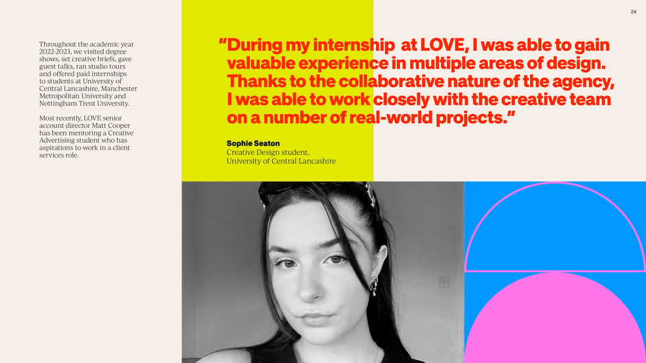 Internship testimonial: Sophie Seaton