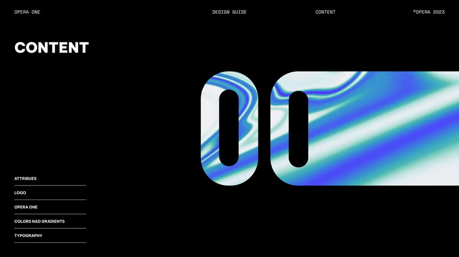 Opera One Design Guide 2023 — slide preview 3