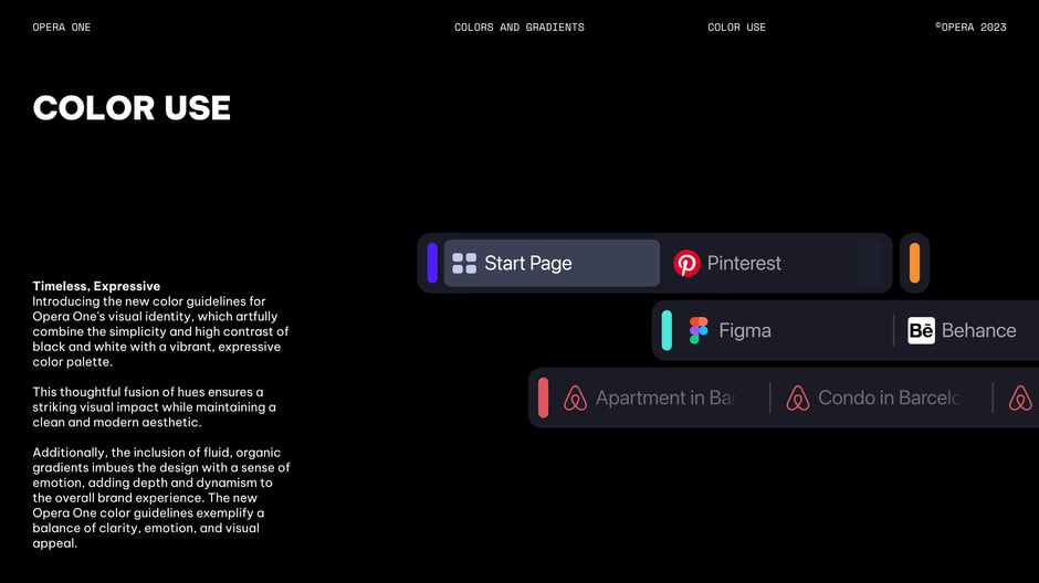 Color Use Strategy and Application Rules