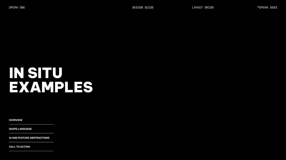 In-situ Examples: UI, Grid, and CTAs