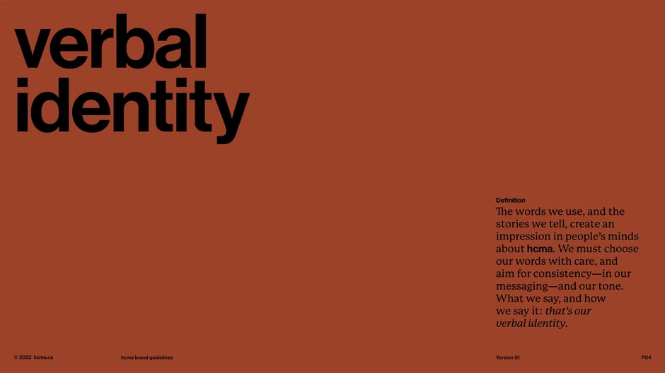 HCMA Brand Guidelines — slide preview 4