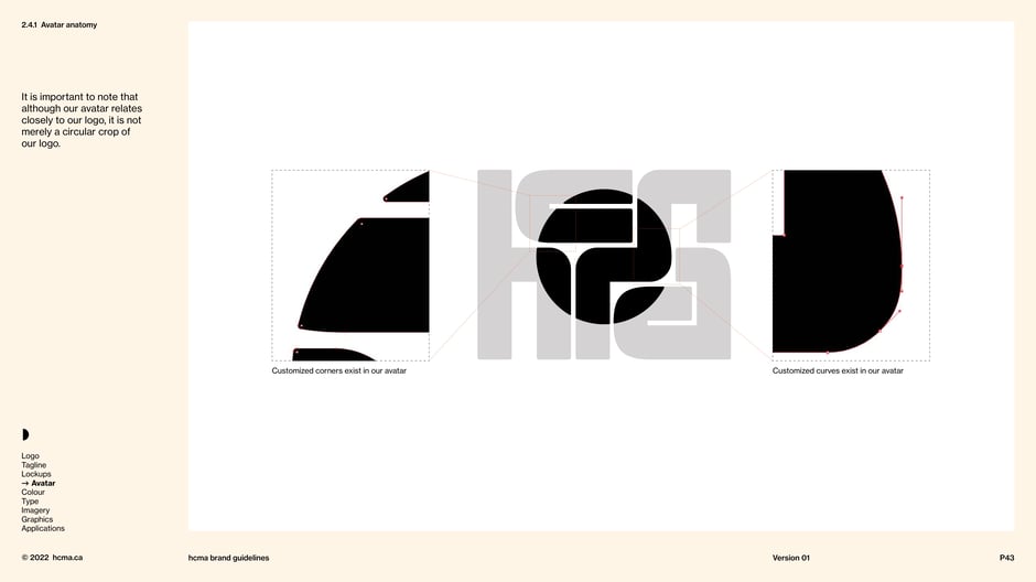 Although related to the HCMA logo, the avatar is not