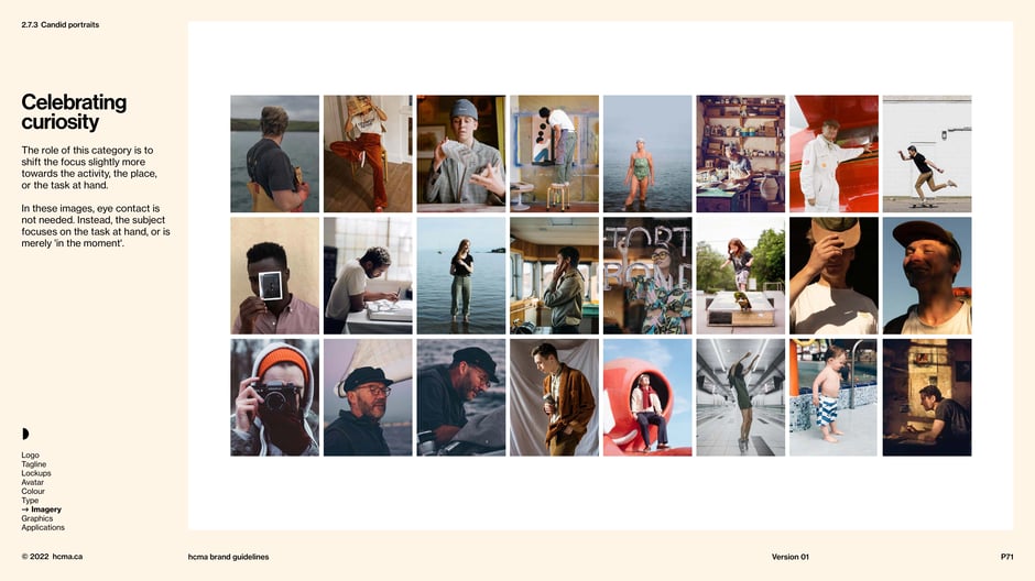 Candid portraits emphasise subjects absorbed in activity or place