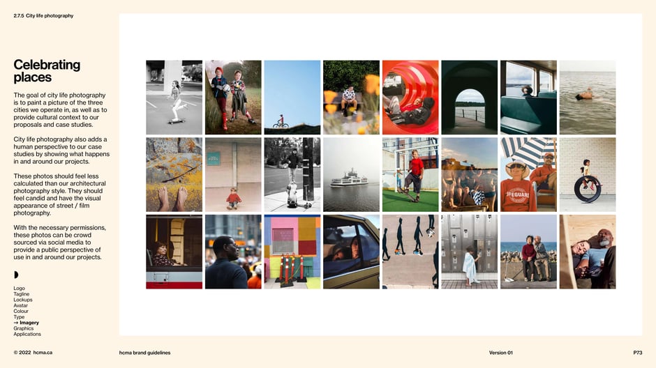 City life photography provides cultural context for proposals and case