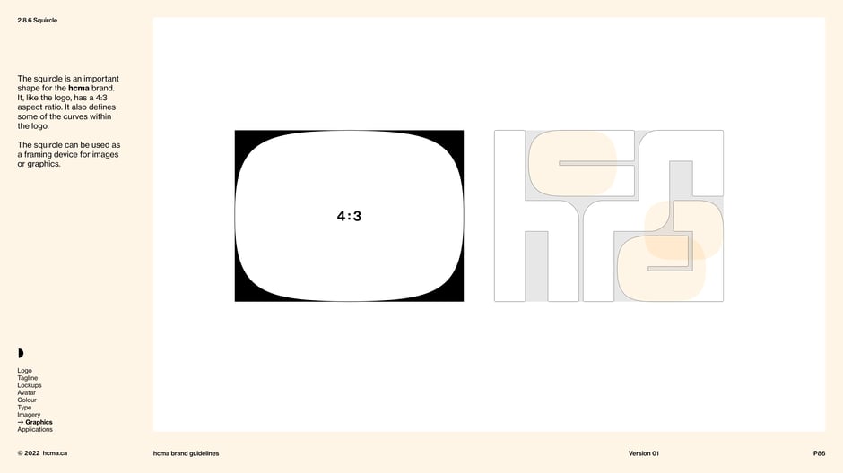 The squircle: a 4:3 brand shape