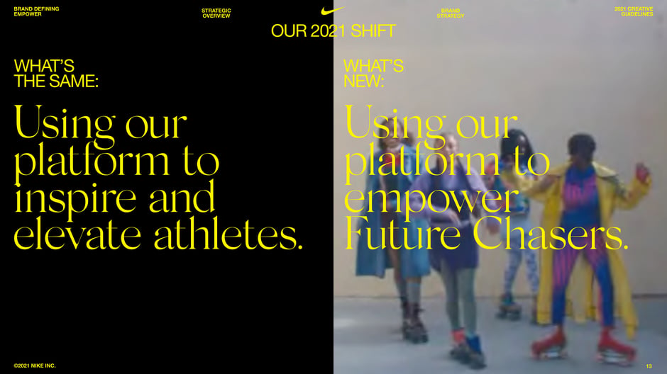 Our 2021 shift: what's the same, what's new