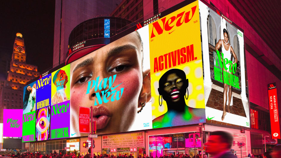 Play New OOH execution in Times Square