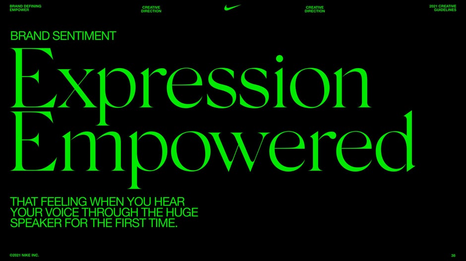 Brand sentiment: Expression Empowered