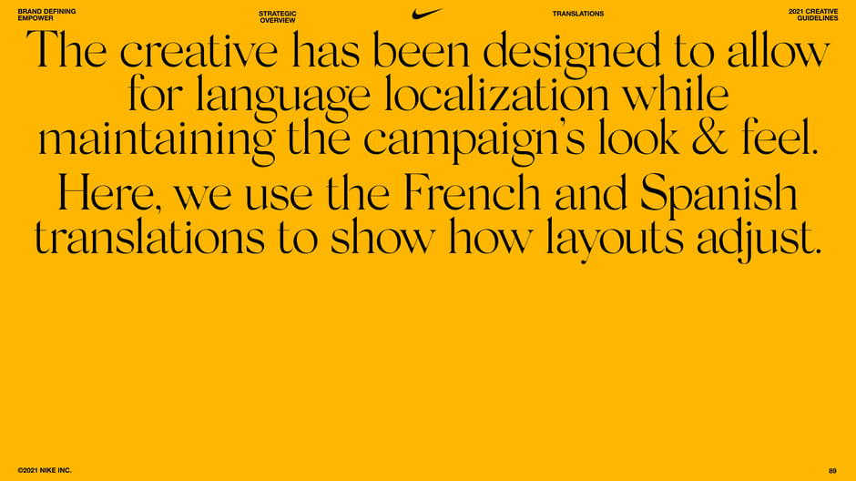 Design for language localization and system adjustment